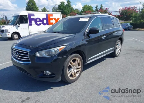 2013 Infiniti Jx35 из США, поврежденный, VIN 5N1AL0MM5DC325252